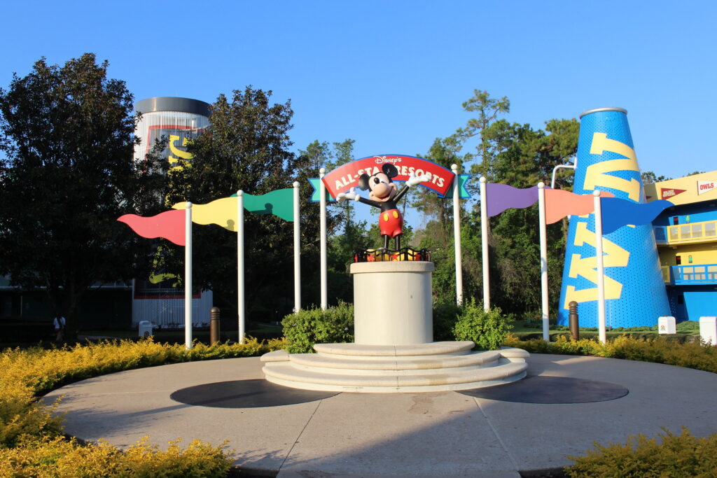 Mickey Mouse at Disney's All Star Resort